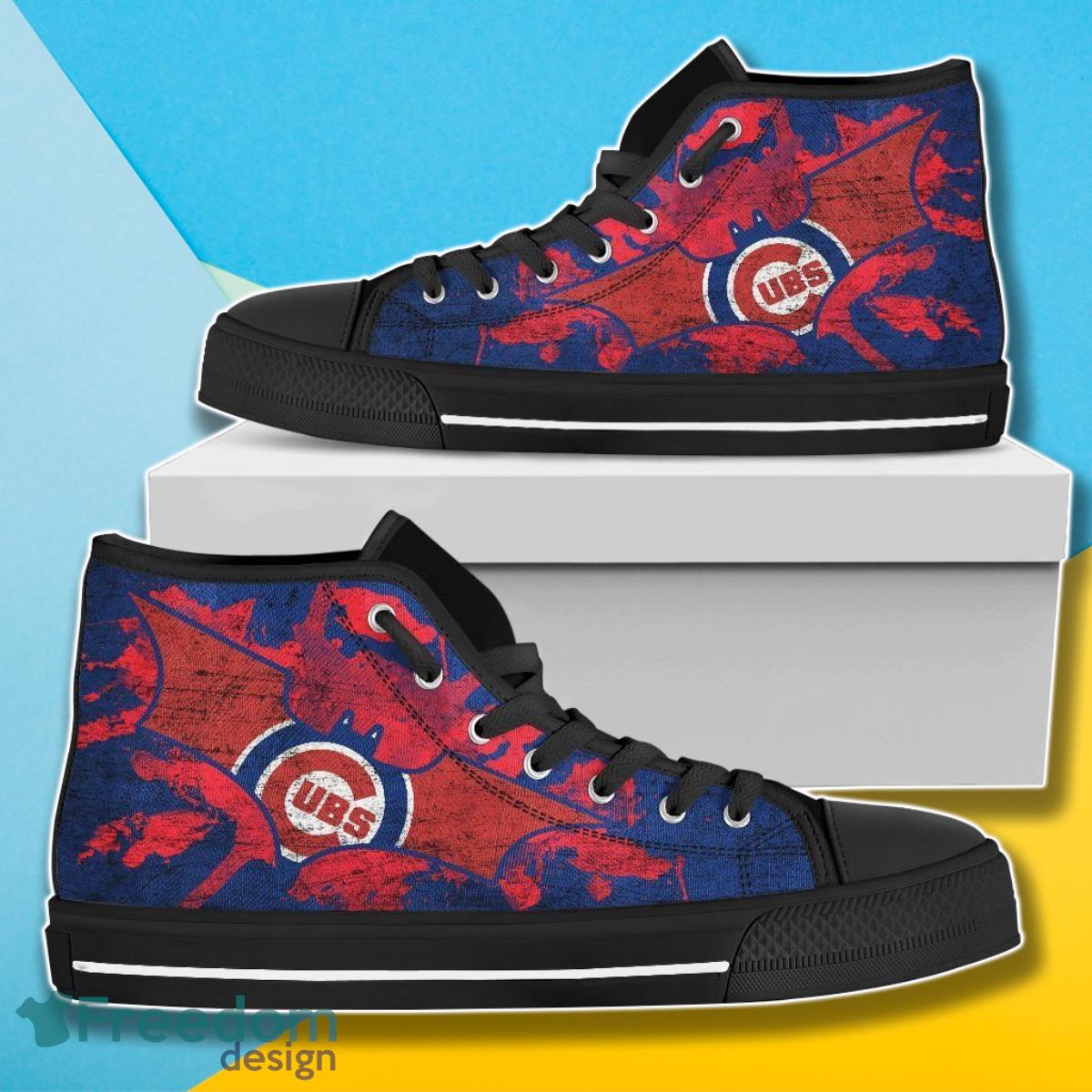 Batman Style Chicago Cubs MLB High Top Shoes For Men Women Fans -  Freedomdesign