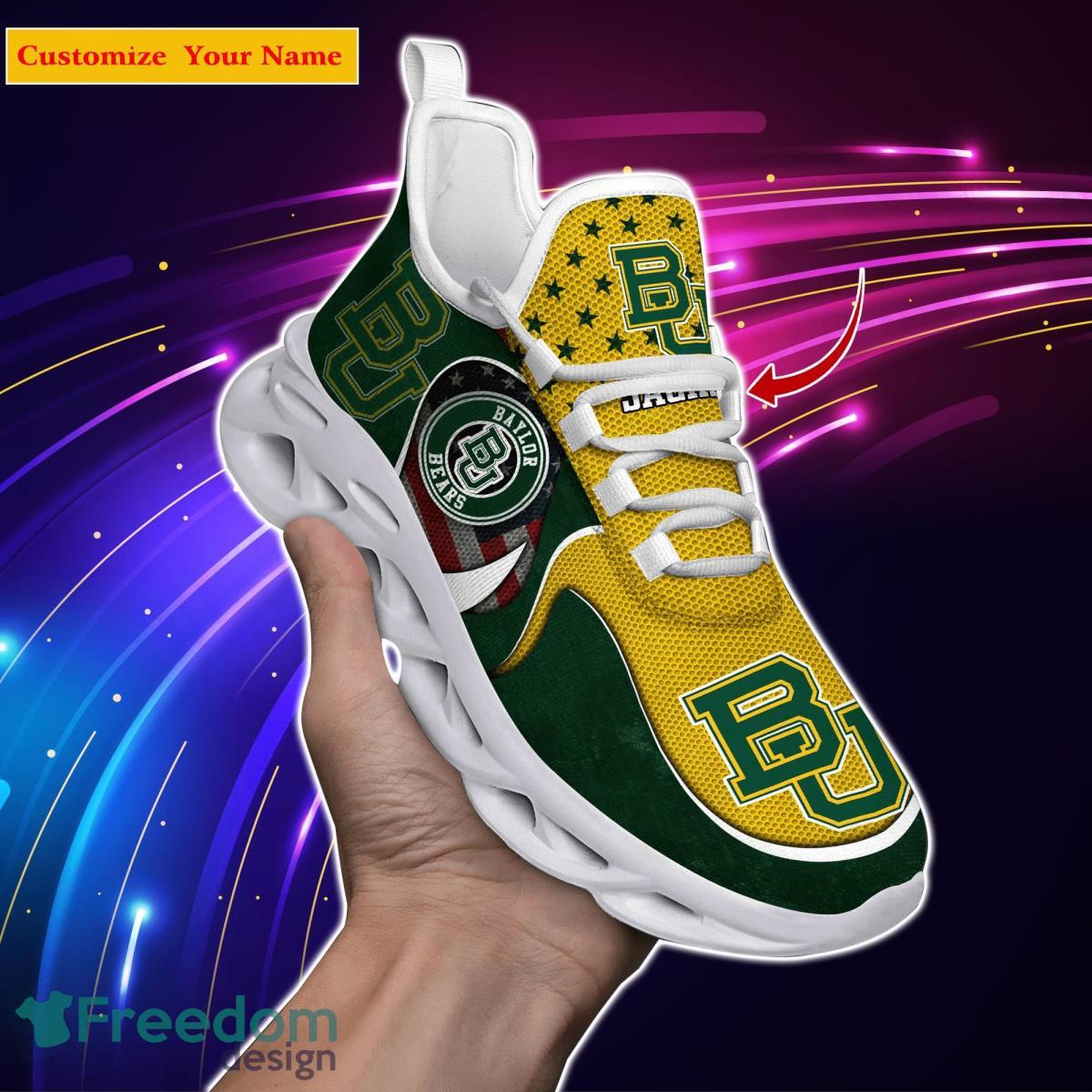 Baylor Bears NCAA2 Custom Name Max Soul Shoes Special Gift For Men Women Fans Product Photo 1