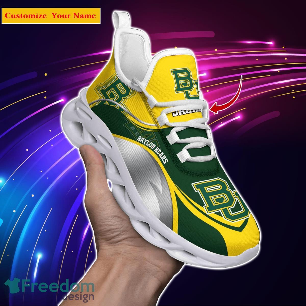 Baylor Bears NCAA2 Custom Name Max Soul Shoes Unique Gift For Men Women Fans Product Photo 1