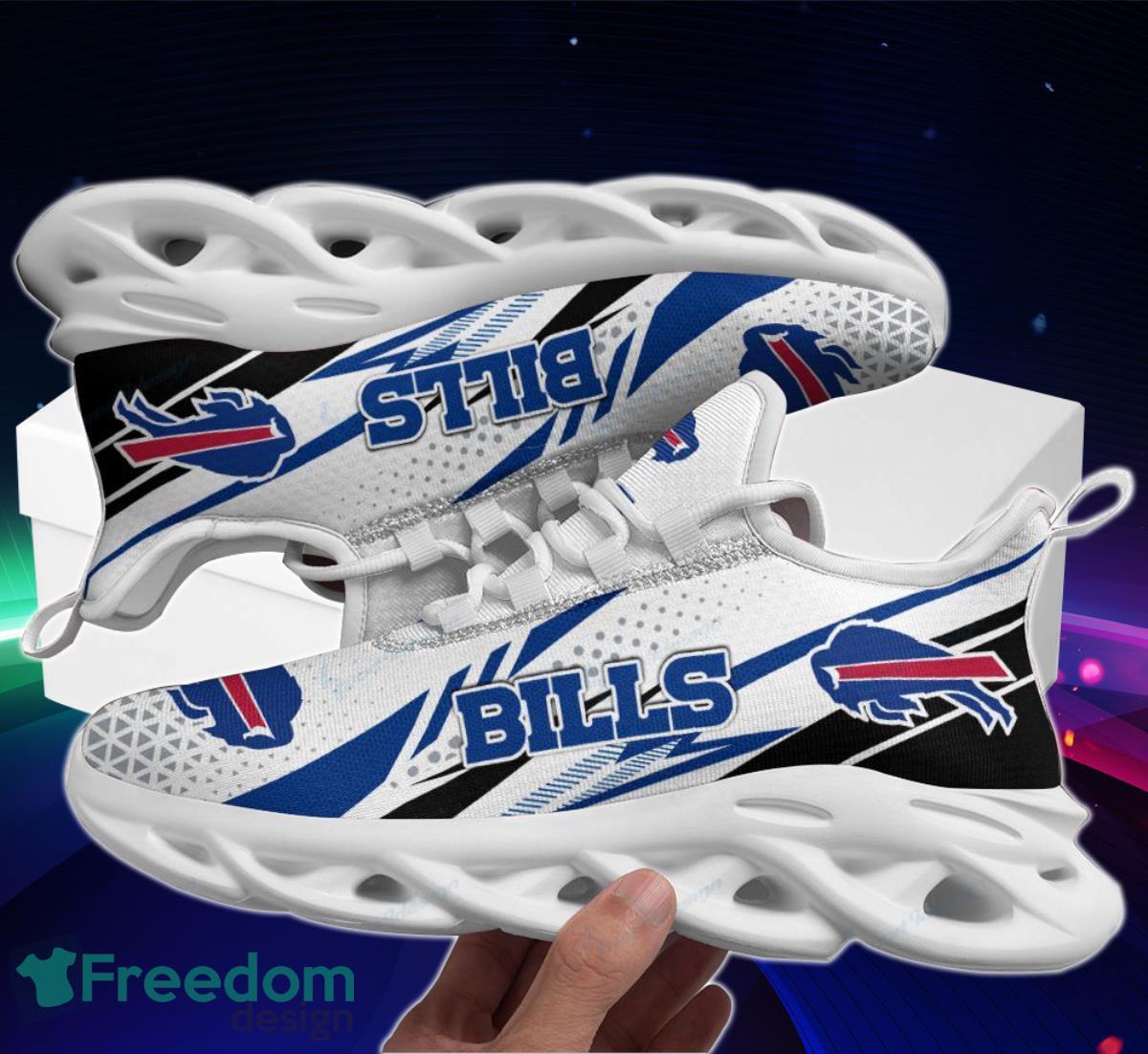 Bills Football Team Max Soul Shoes Running Sneakers Great Gift For Fans Product Photo 2