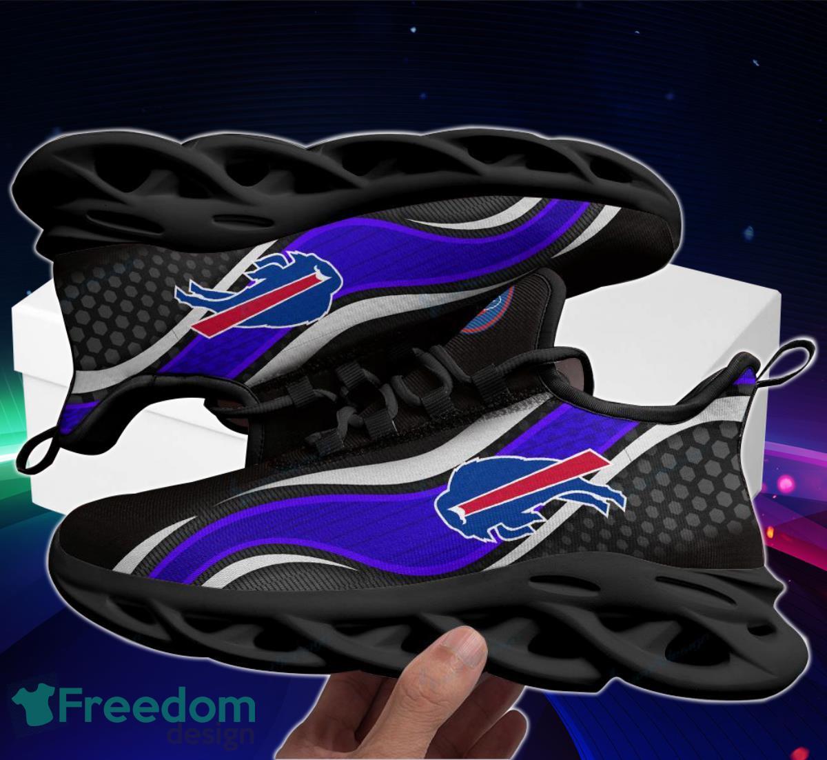 Bills Football Team Max Soul Shoes Running Sneakers Great Gift For Real Fans Product Photo 2