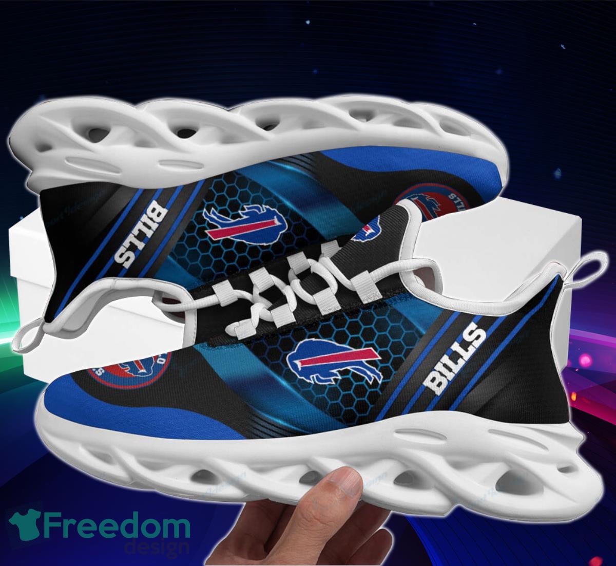 Buffalo Bills NFL Custom Name Max Soul Shoes Special Gift For Men Women  Fans - Freedomdesign