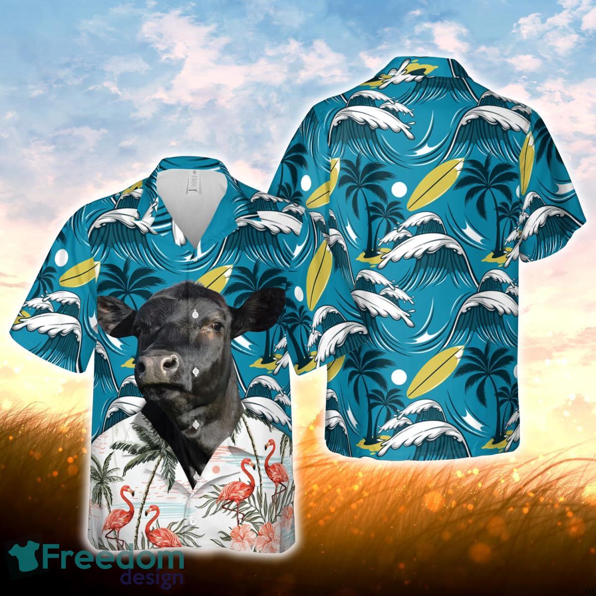 Black Angus Funny Hawaiian Shirt For Men Women Product Photo 1