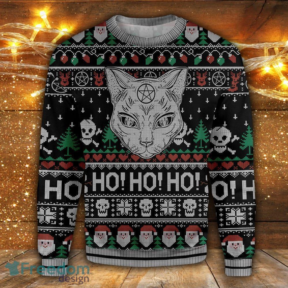 Black Cat Wicca Ugly Christmas Sweater Men And Women Gift For Christmas - Black Cat Wicca Ugly Christmas Sweater For Men & Women Adult US5481_1 Black Cat Wicca Ugly Christmas Sweater Men And Women Gift For Christmas - Black Cat Wicca Ugly Christmas Sweater For Men & Women Adult US5481_1