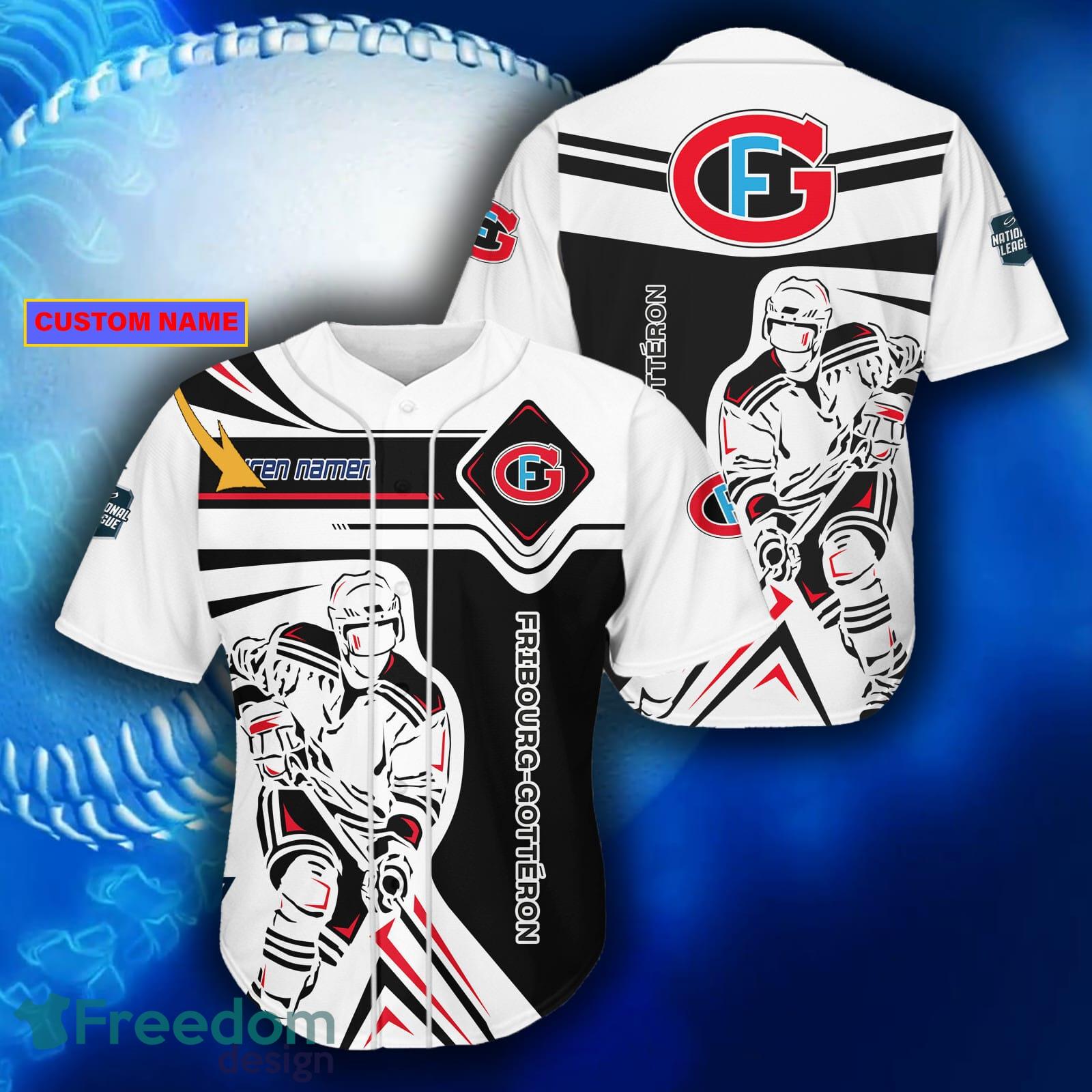 What would Major League Baseball logos look like on hockey jerseys