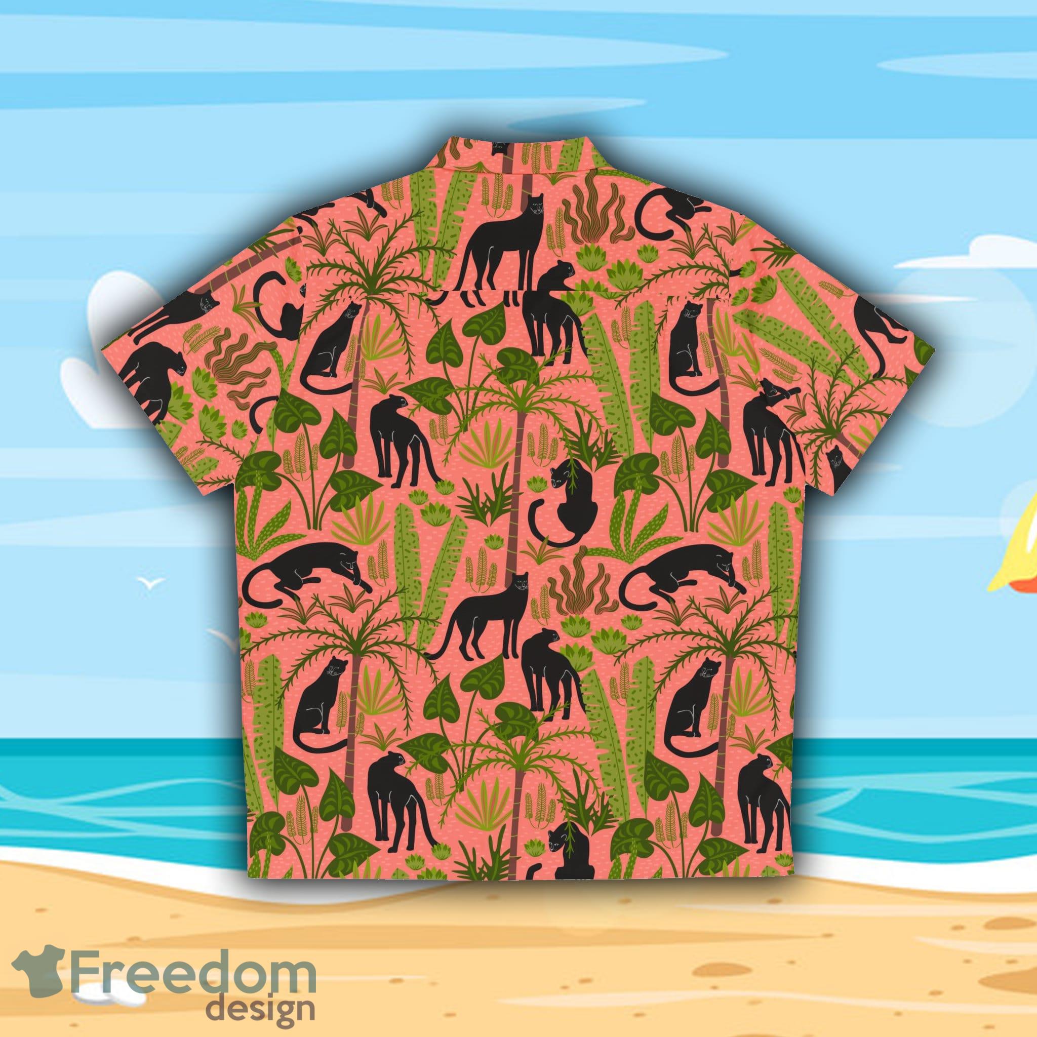 Hawaiian Style Yellow and Black Men's Hawaiian Shirt Summer Beach For Men  And Women Gift - Freedomdesign