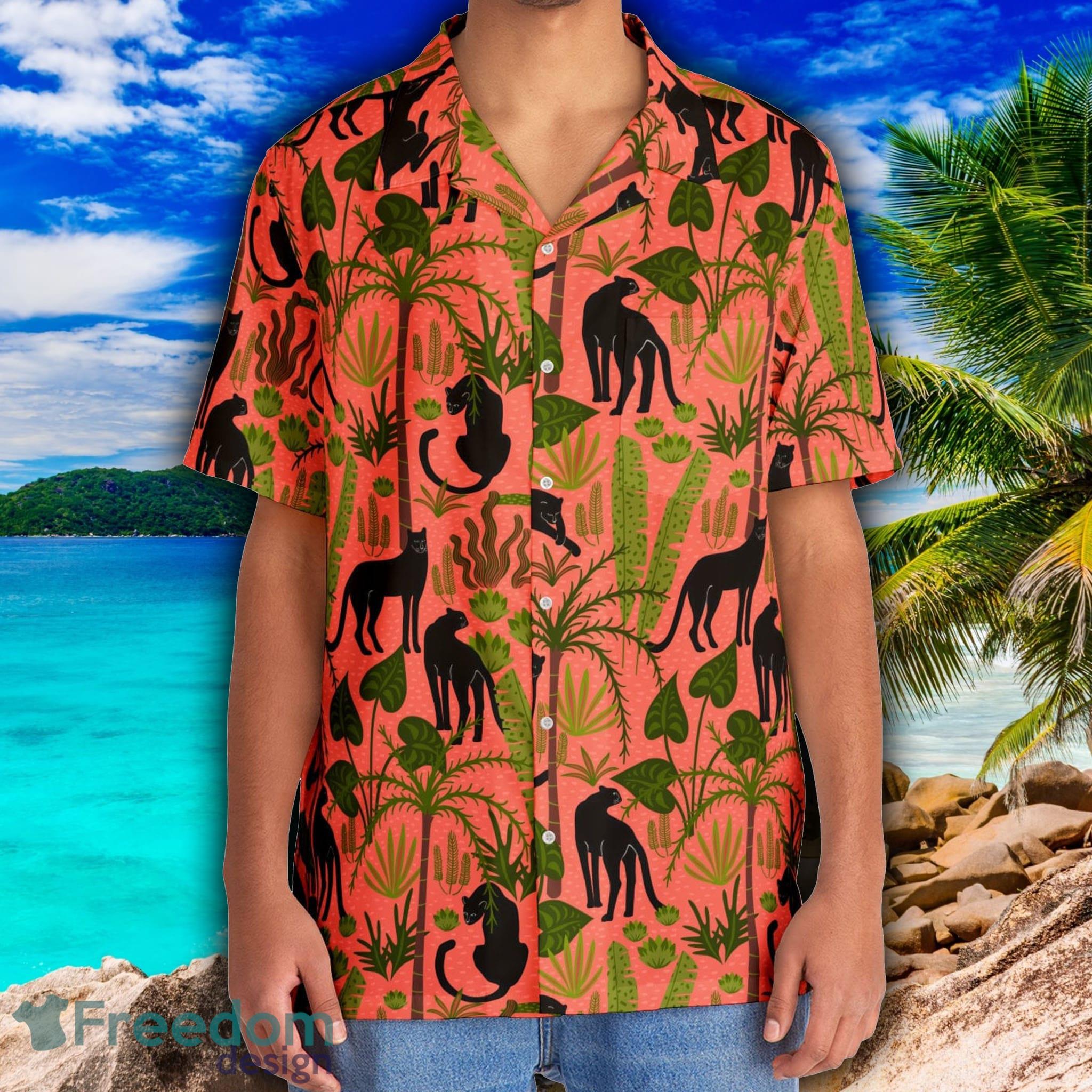 Hawaiian Style Yellow and Black Men's Hawaiian Shirt Summer Beach For Men  And Women Gift - Freedomdesign