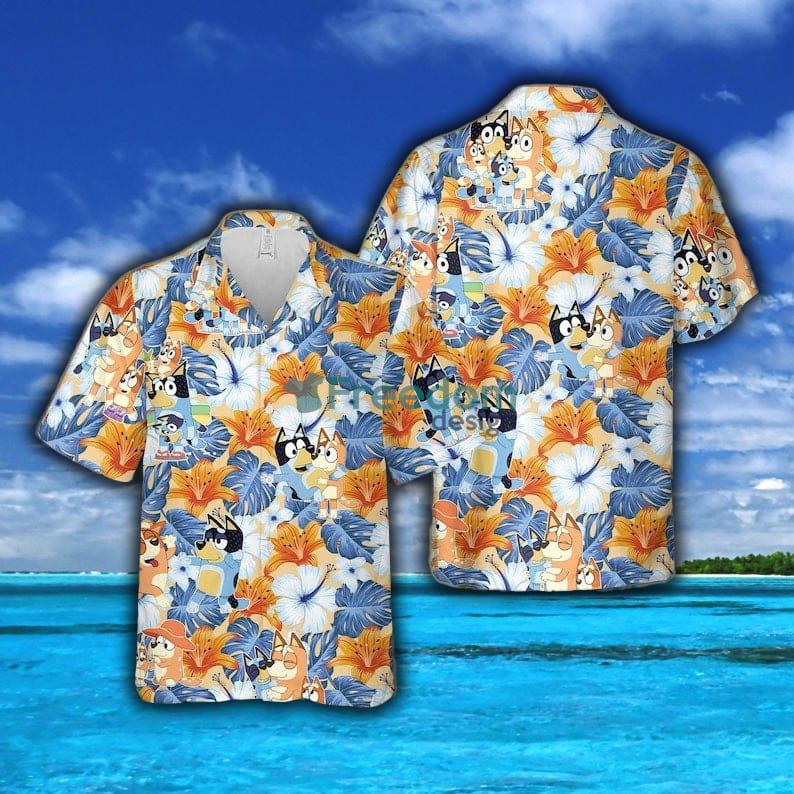 Funny Bluey Shirt Bluey Beach Shirts Bluey Family Shirt Custom
