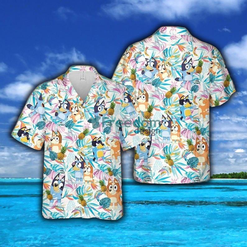 Bluey Hawaiian Shirt Funny Bluey Hawaiian Shirt