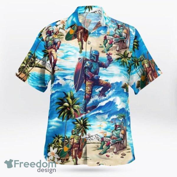 Boba Fett Star Wars Surfing Hawaiian Shirt - Family Gift Ideas That  Everyone Will Enjoy