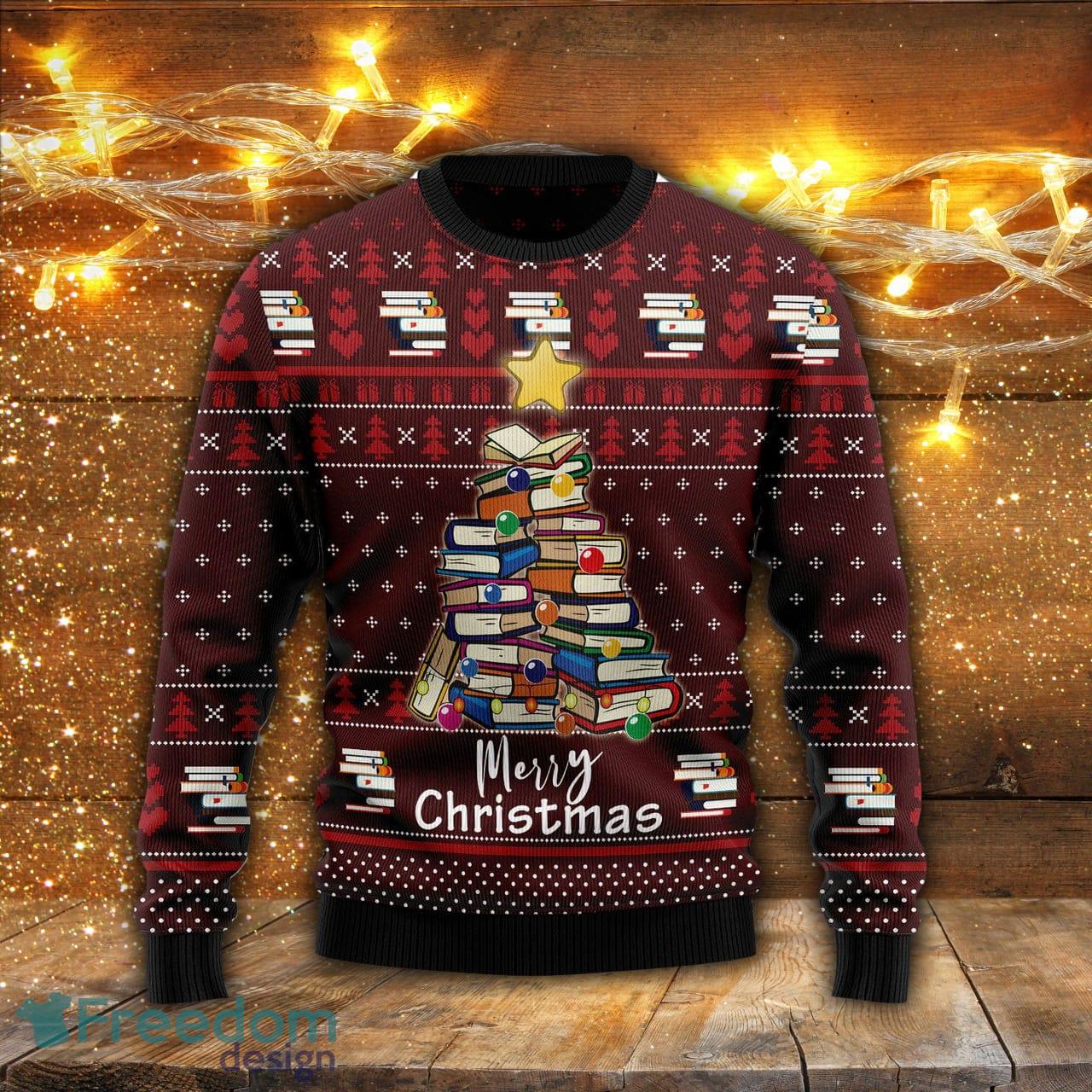 The Retro Vintage 3D Sweater Ugly Christmas Sweater For Men Women -  Freedomdesign