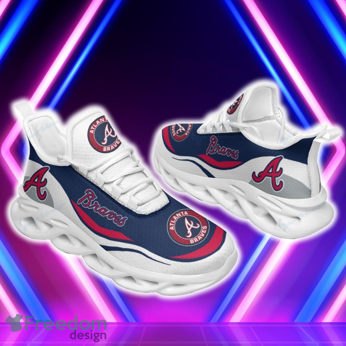 Braves Football Team Air Max Soul Shoes Running Sneakers Impressive Gift For Fans Product Photo 2