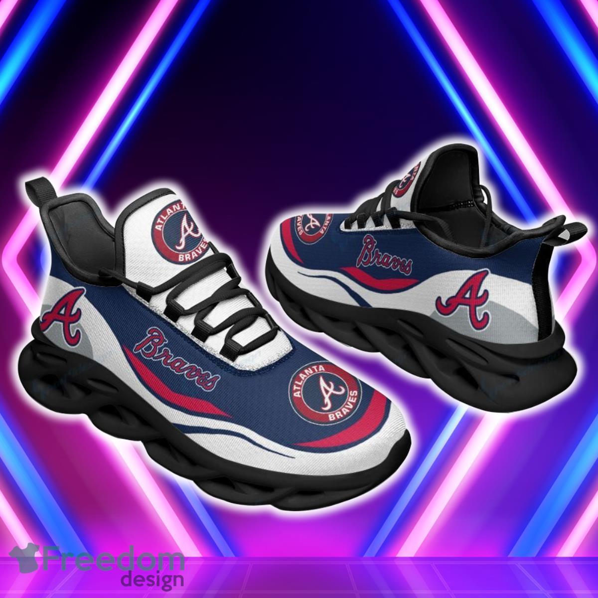 Braves Football Team Air Max Soul Shoes Running Sneakers Impressive Gift For Fans Product Photo 1