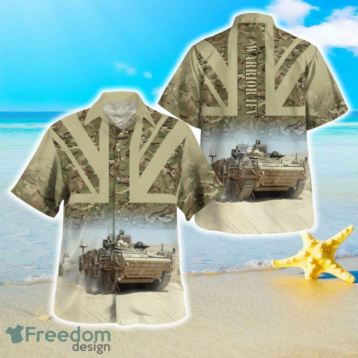 British Army Warrior IFV Hawaiian Shirt Best Style For Men Women Product Photo 1