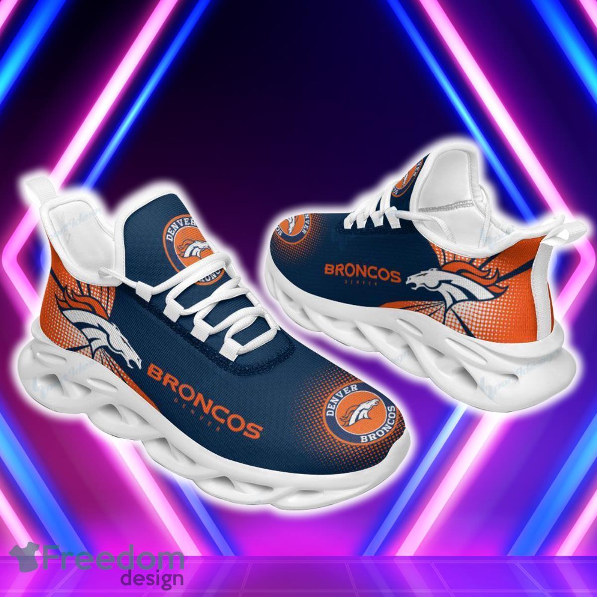 Broncos Football Team Max Soul Shoes Running Sneakers Great Gift For Fans Product Photo 2