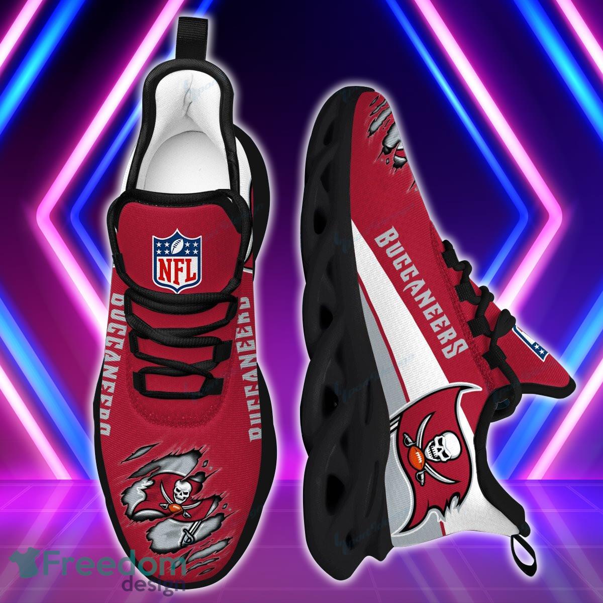 Buccaneers Football Team Max Soul Shoes Running Sneakers Special Gift For Real Fans Product Photo 2