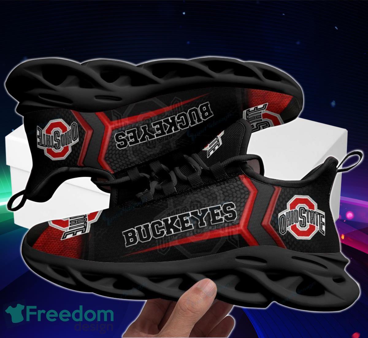 Buckeyes Football Team Max Soul Shoes Running Sneakers Gift For Fans Product Photo 2