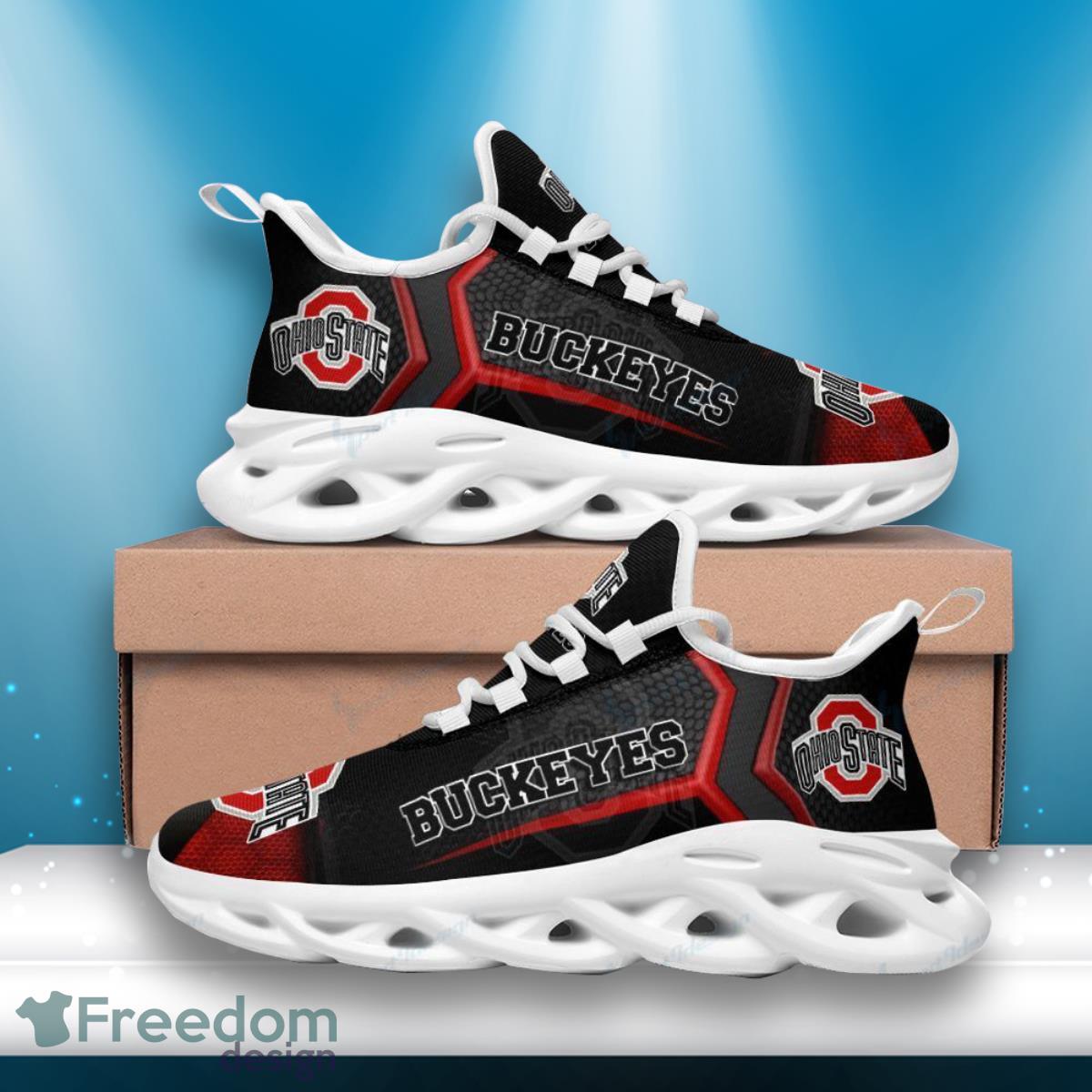 Buckeyes Football Team Max Soul Shoes Running Sneakers Gift For Fans Product Photo 1