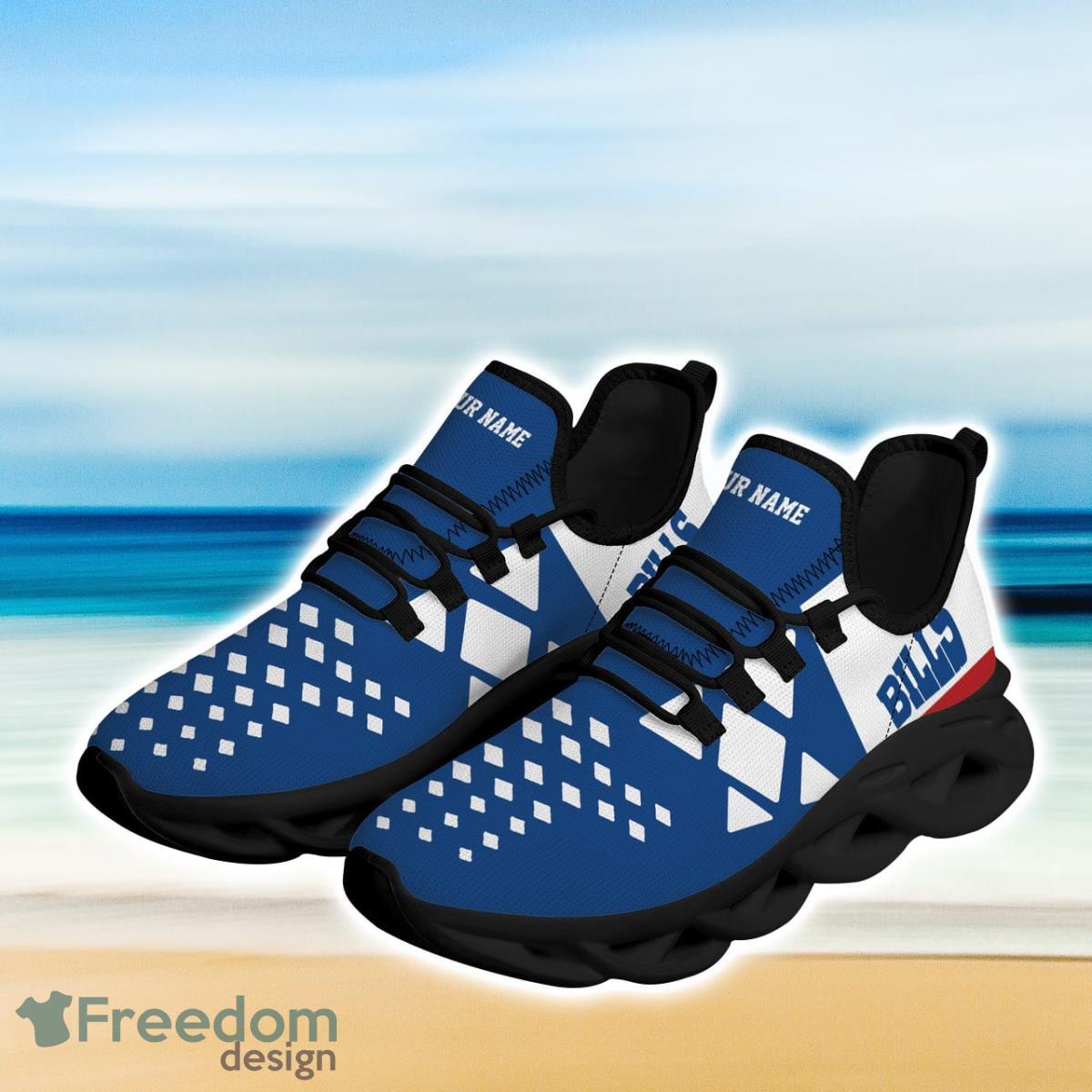 Buffalo Bills Max Soul Sneakers Running Sport Shoes For Men Women Custom Name Product Photo 2