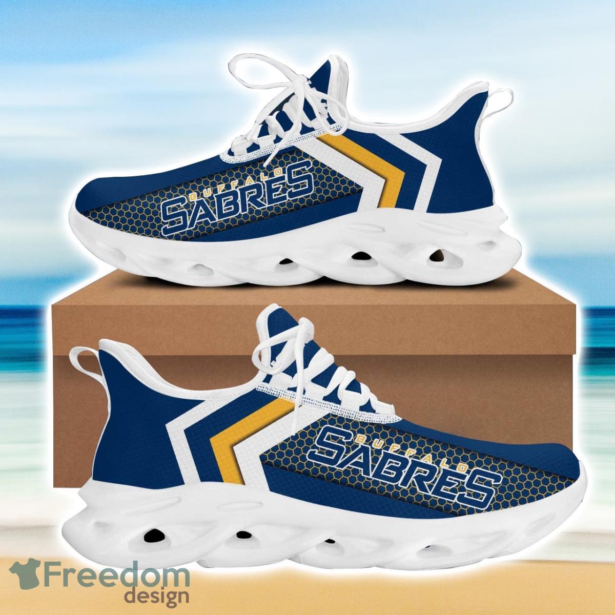 Buffalo Hockey Sabres Max Soul Sneakers Running Sport Shoes For Men Women Custom Name Product Photo 2