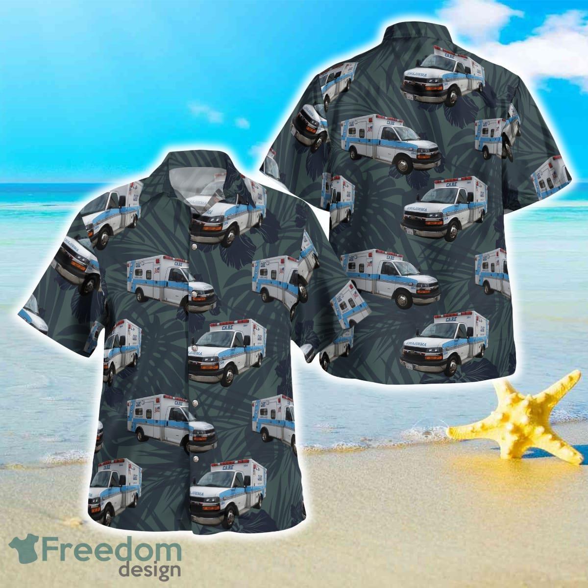 California, Care Ambulance Service Hawaiian Shirt Best Style For Men Women Product Photo 1