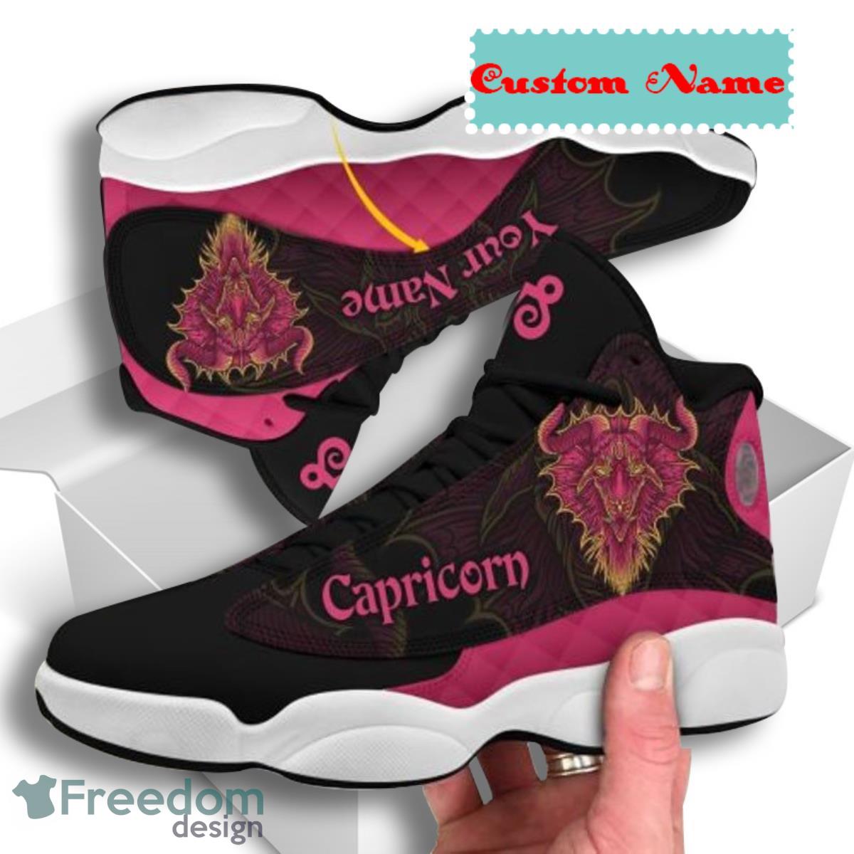 Capricorn Zodiac Air Jordan 13 Custom Name Sneakers Best Gift For Men And Women Product Photo 1