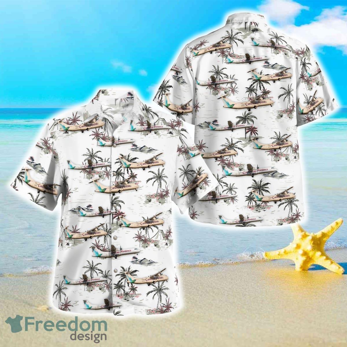 Caribbean Airlines ATR 72-600 Hawaiian Shirt Best Style For Men Women Product Photo 1