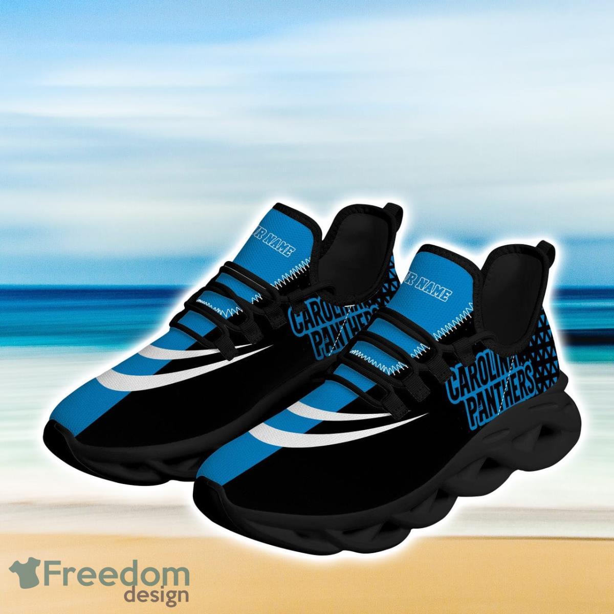 Carolina Panthers Max Soul Sneakers Running Sport Shoes For Men Women Custom Name Product Photo 2