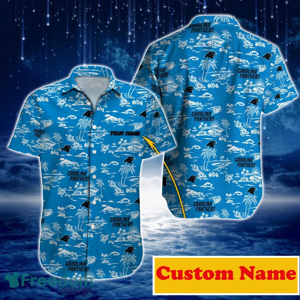 Carolina Panthers NFL Custom Name Hawaiian Shirt For Men And Women Gift For Real Fans Product Photo 1