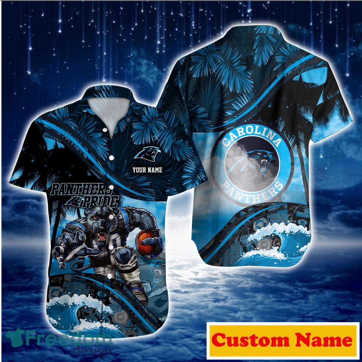 Carolina Panthers NFL Custom Name Hawaiian Shirt For Men Women Unique Gift  For Real Fan - Freedomdesign