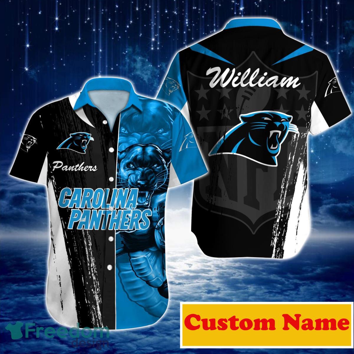 Carolina Panthers NFL Custom Name Hawaiian Shirt For Men Women Best Gift  For Real Fans - Freedomdesign