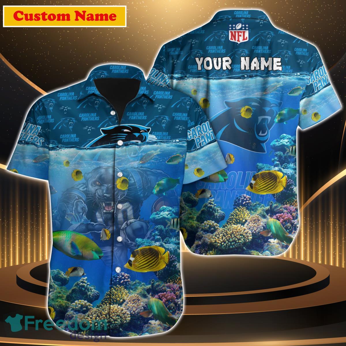 Carolina Panthers NFL Custom Name Hawaiian Shirt For Men And Women Special  Gift For Fans - Freedomdesign