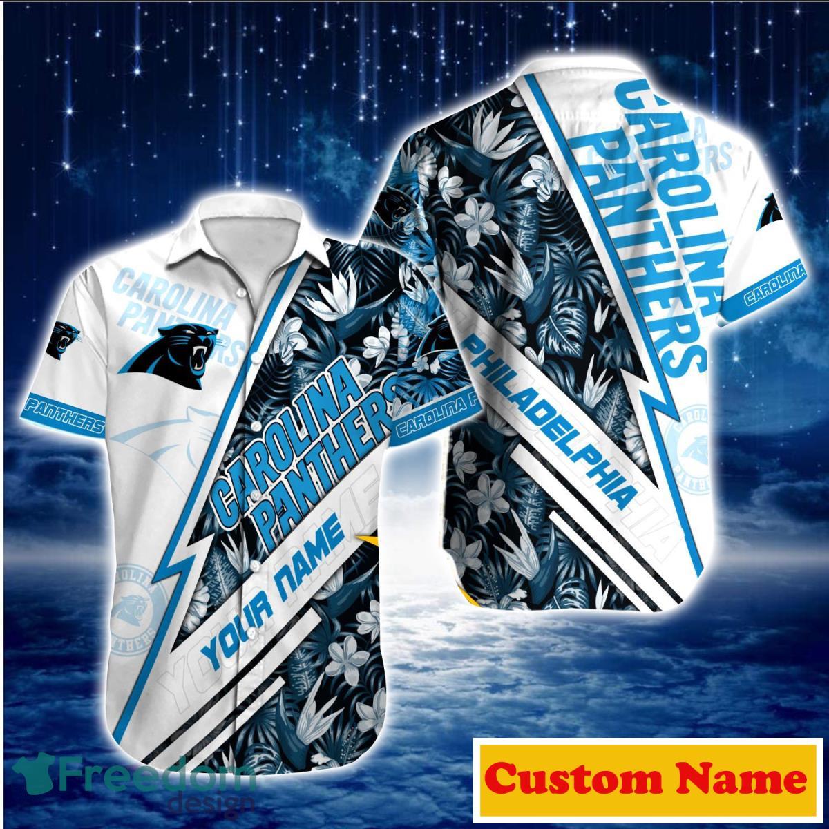 Carolina Panthers NFL Custom Name Hawaiian Shirt For Men Women Best Gift  For Real Fans - Freedomdesign