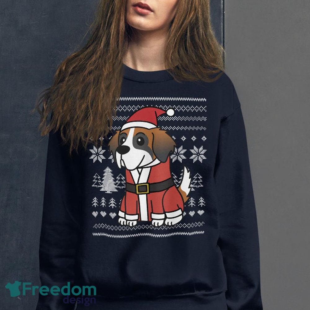 Saint bernard clearance christmas sweater