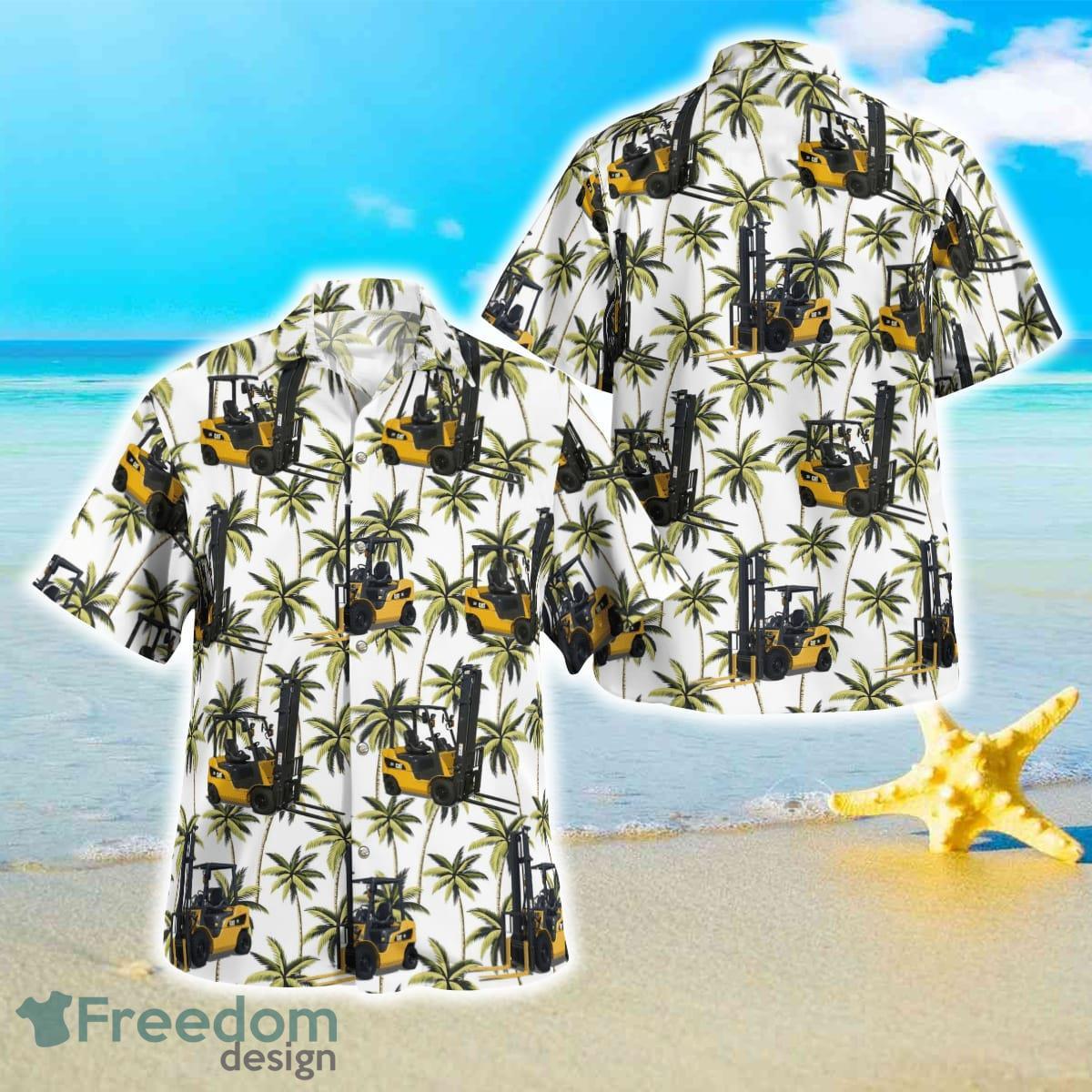 Caterpillar CAT Forklift Truck Hawaiian Shirt Best Style For Men Women Product Photo 1