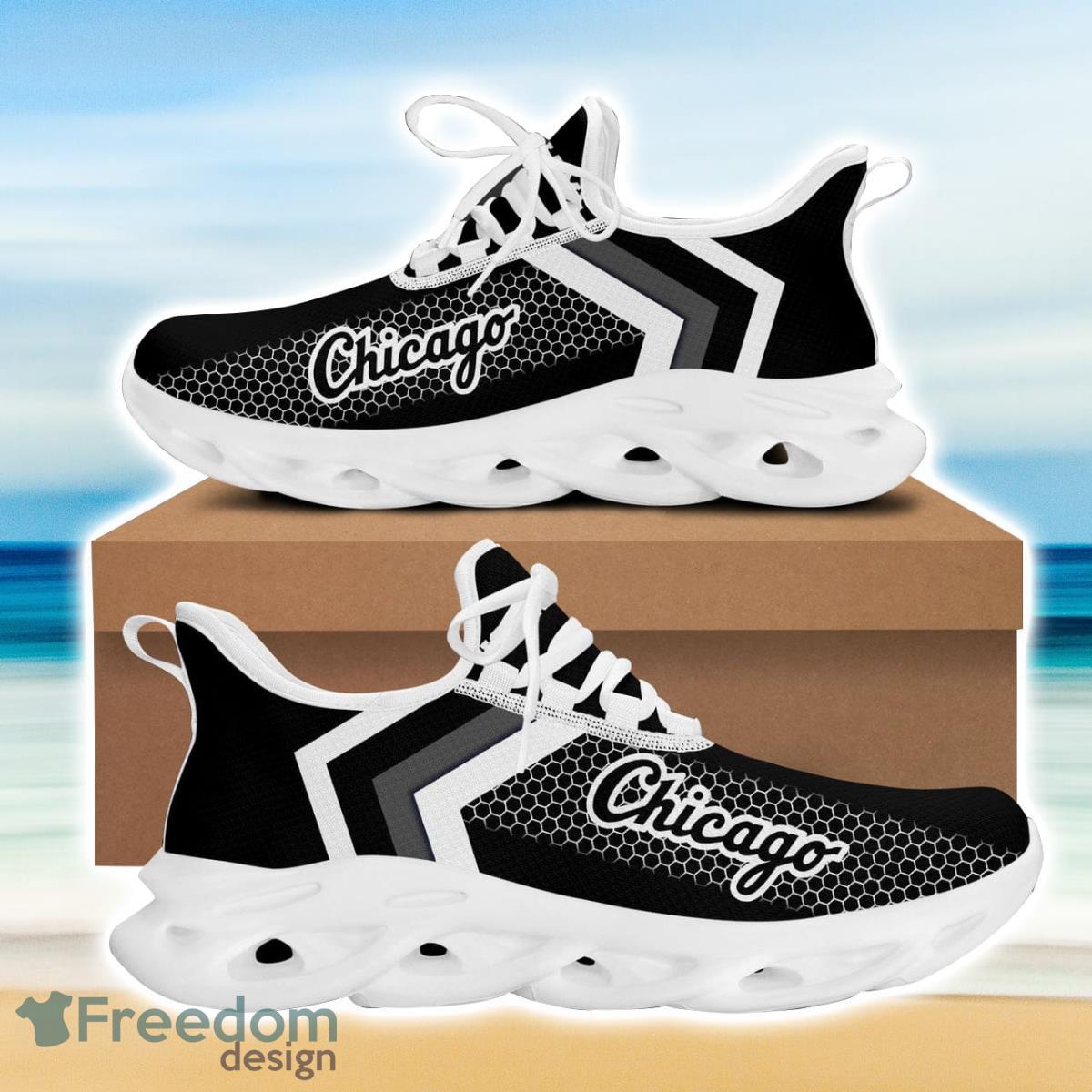 Chicago White Sox MLB Max Soul Shoes Custom Name Running Sneakers For Fans  Gift - Freedomdesign