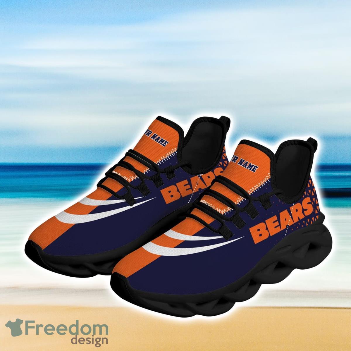 Chicago Bears Max Soul Sneakers Running Sport Shoes For Men Women Custom Name Product Photo 2