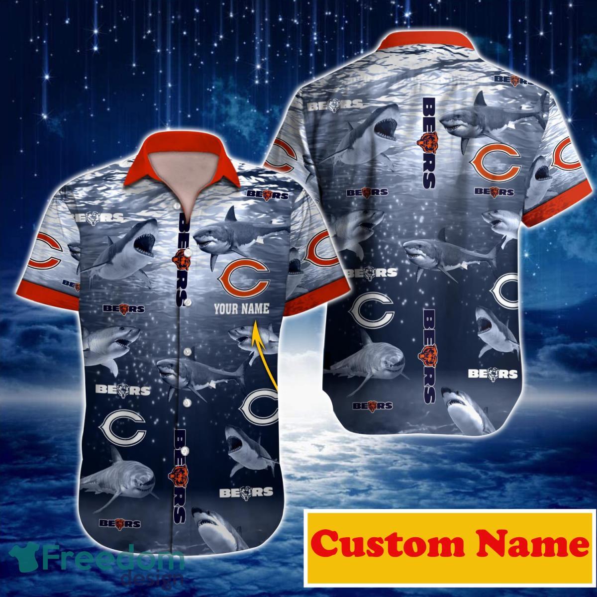 Chicago Bears NFL Football Custom Name Hawaiian Shirt For Men And