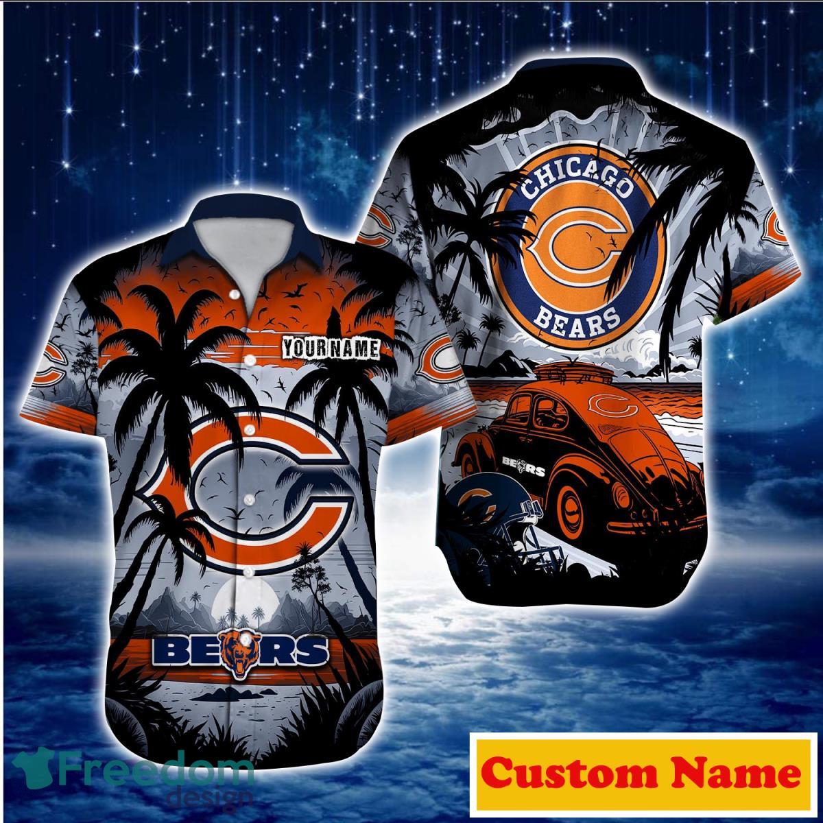 Chicago Bears NFL Custom Name Hawaiian Shirt For Men Women Gift For Real  Fans - Freedomdesign