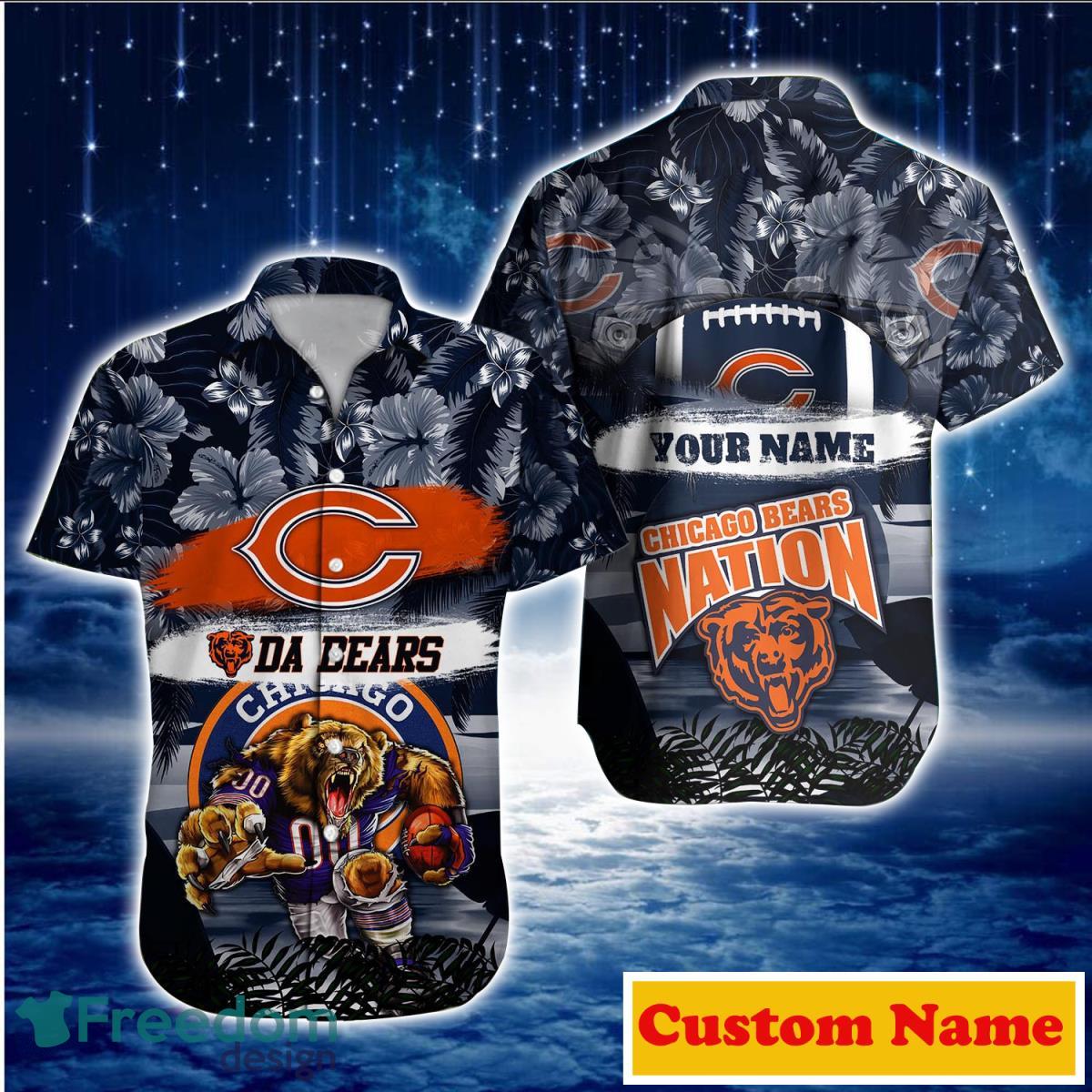 Chicago Bears All Over Print Logo And Coconut Trending Summer Gift Aloha Hawaiian  Shirt - Limotees