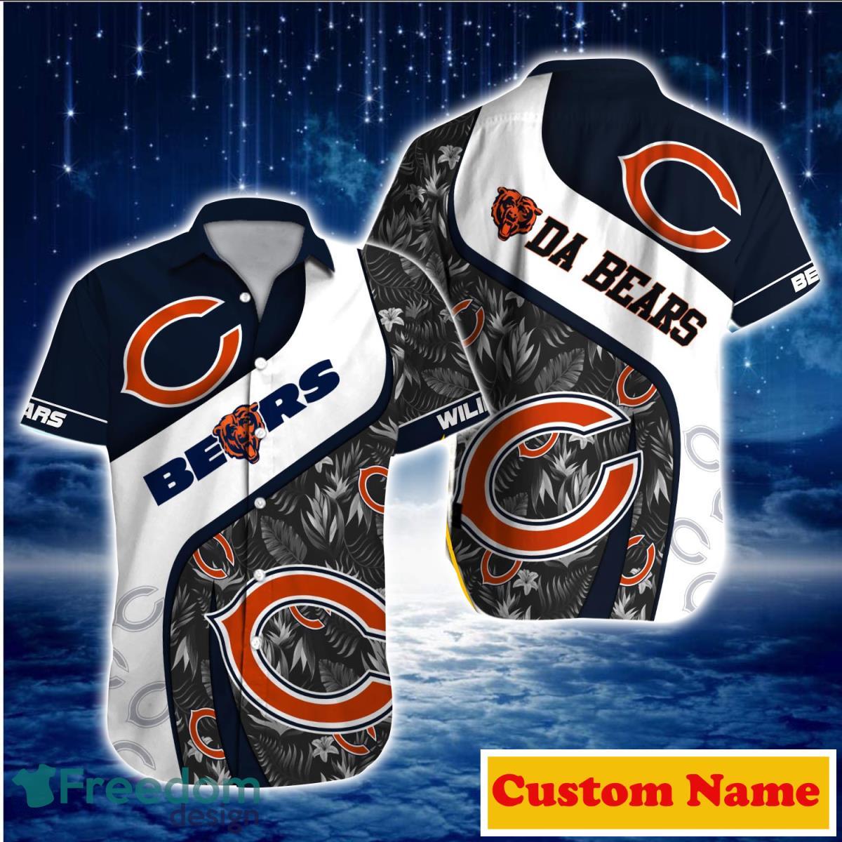 Chicago Bears NFL Custom Name Hawaiian Shirt For Men And Women Special Gift  For Real Fans - Freedomdesign
