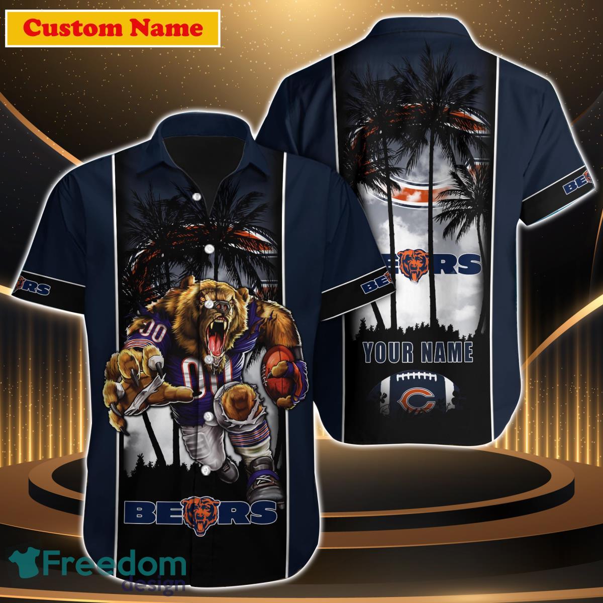 Chicago Bears NFL Custom Name Hawaiian Shirt For Men Women Best Gift For  Real Fans - Freedomdesign