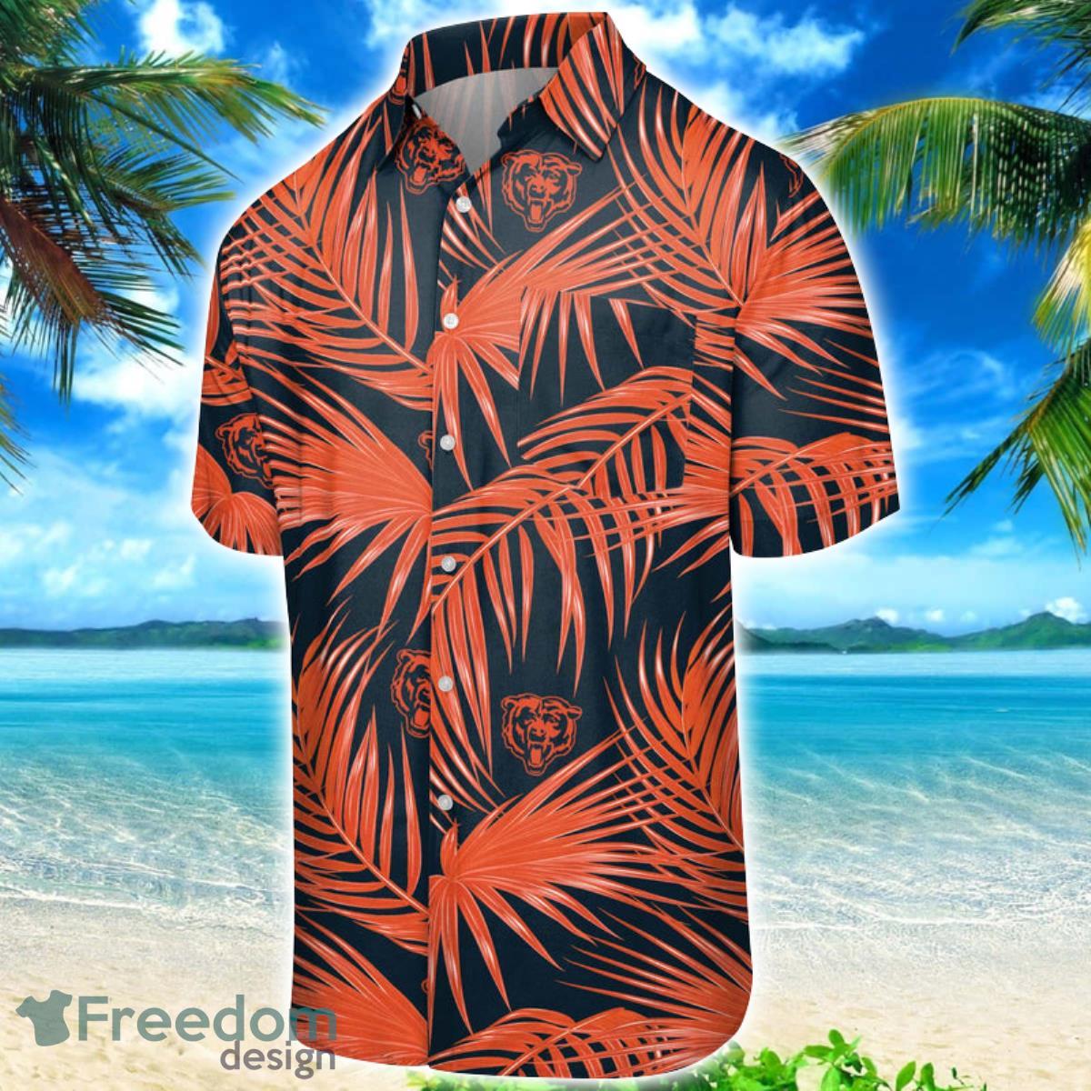 Chicago Bears NFL Custom Name Hawaiian Shirt Unique Gift For Men Women Fans  - Freedomdesign