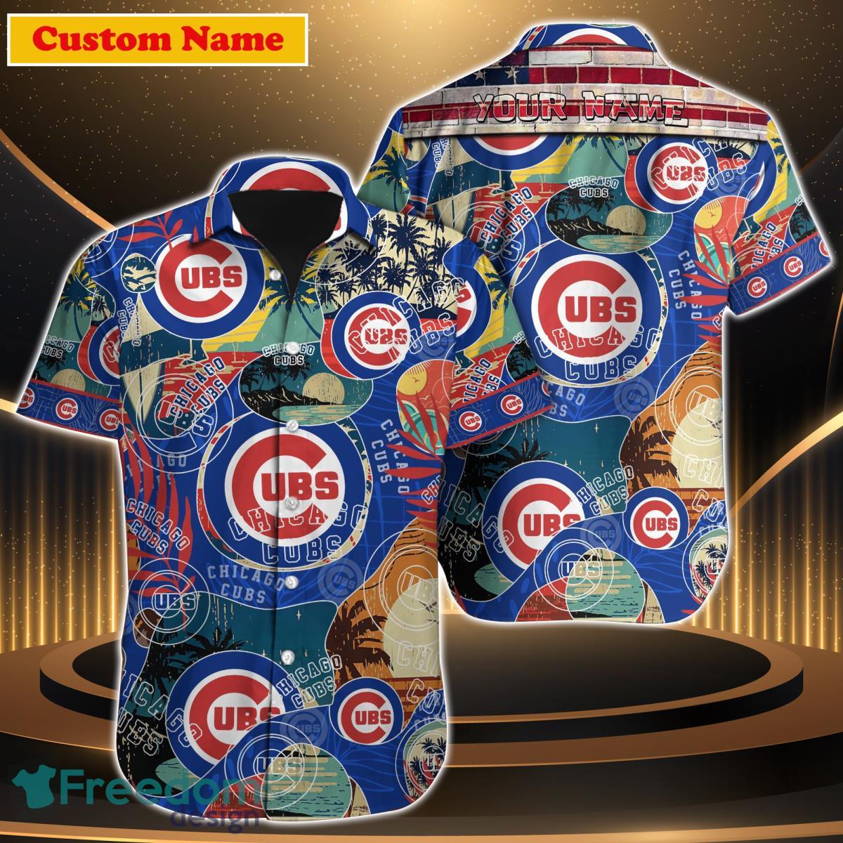 Chicago Cubs MLB Custom Name Hawaiian Shirt For Men Women Special