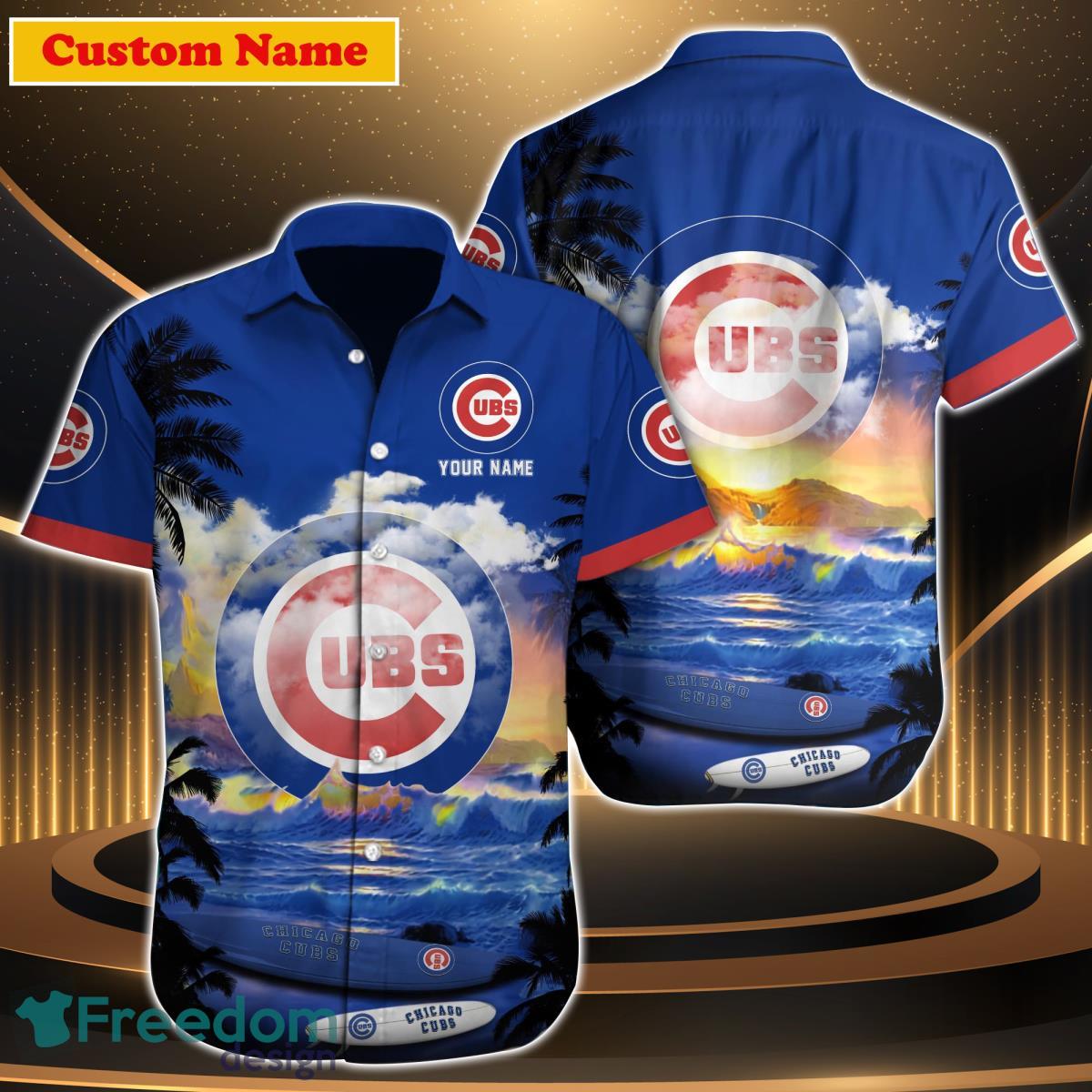 Chicago Cubs & Kiss Fans Hawaiian Shirt For Men Women - Freedomdesign