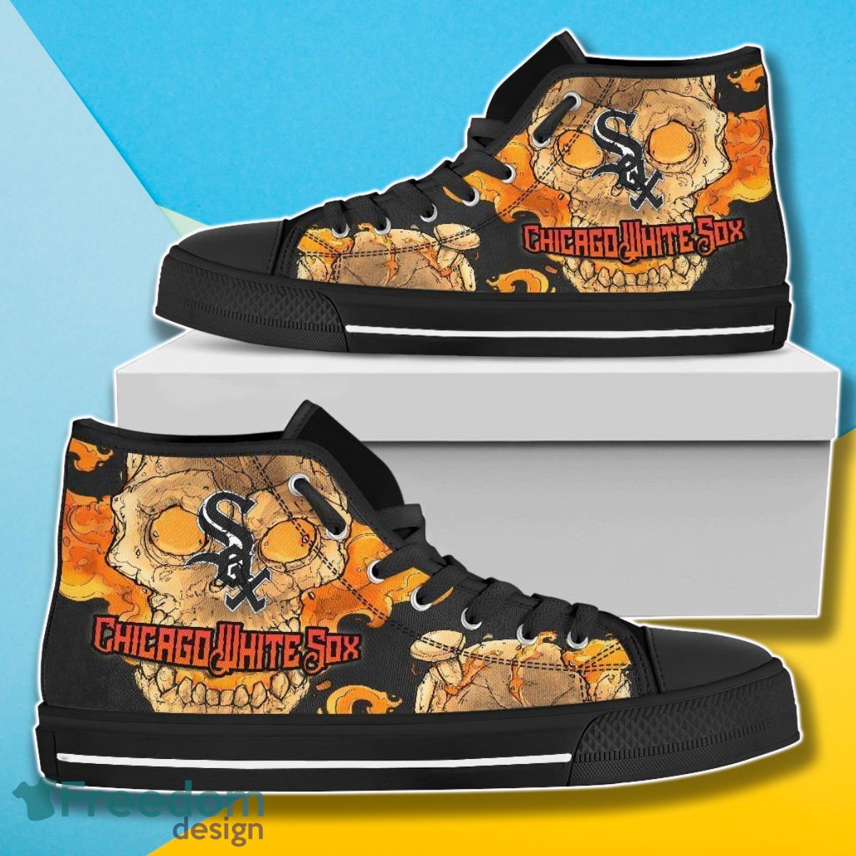 Chicago White Sox MLB Baseball Canvas High Top Shoes Best Gift For Men Women Fans Product Photo 1