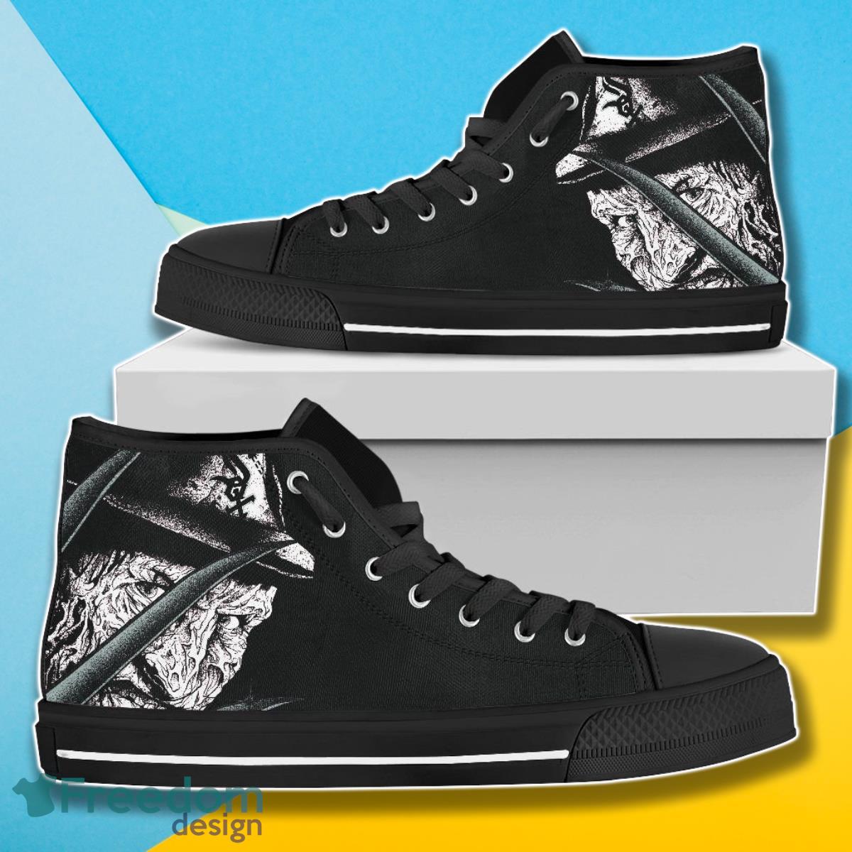 Chicago White Sox Nightmare Freddy MLB High Top Shoes For Men Women Fans Product Photo 1