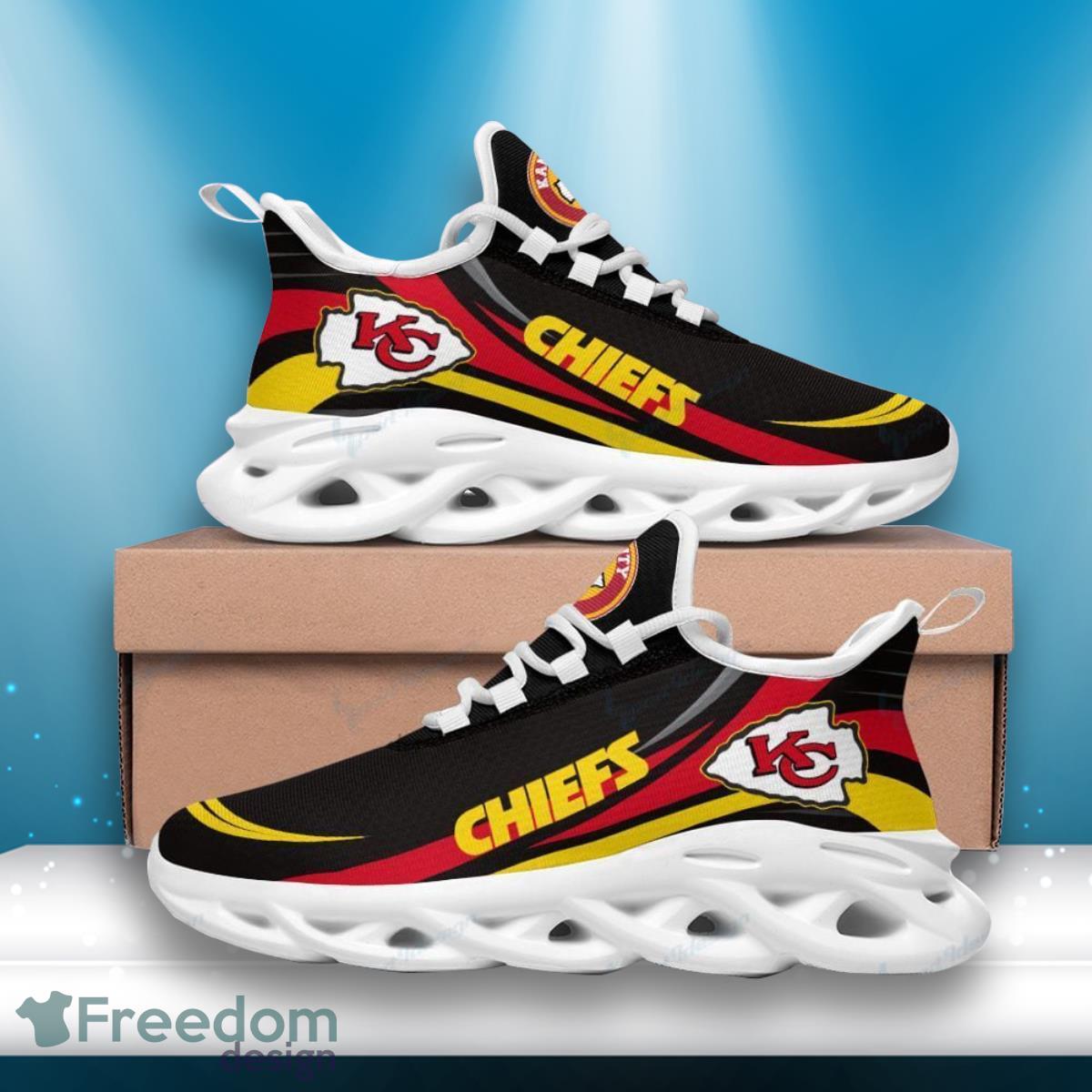 Chiefs Football Team Max Soul Shoes Running Sneakers Gift For Fans Product Photo 1