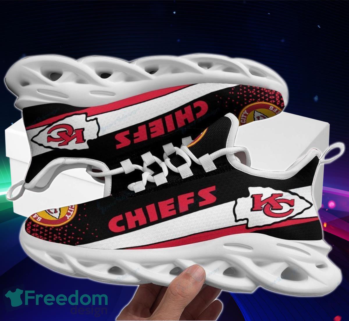 Chiefs Football Team Max Soul Shoes Running Sneakers Gift For Real Fans Product Photo 1