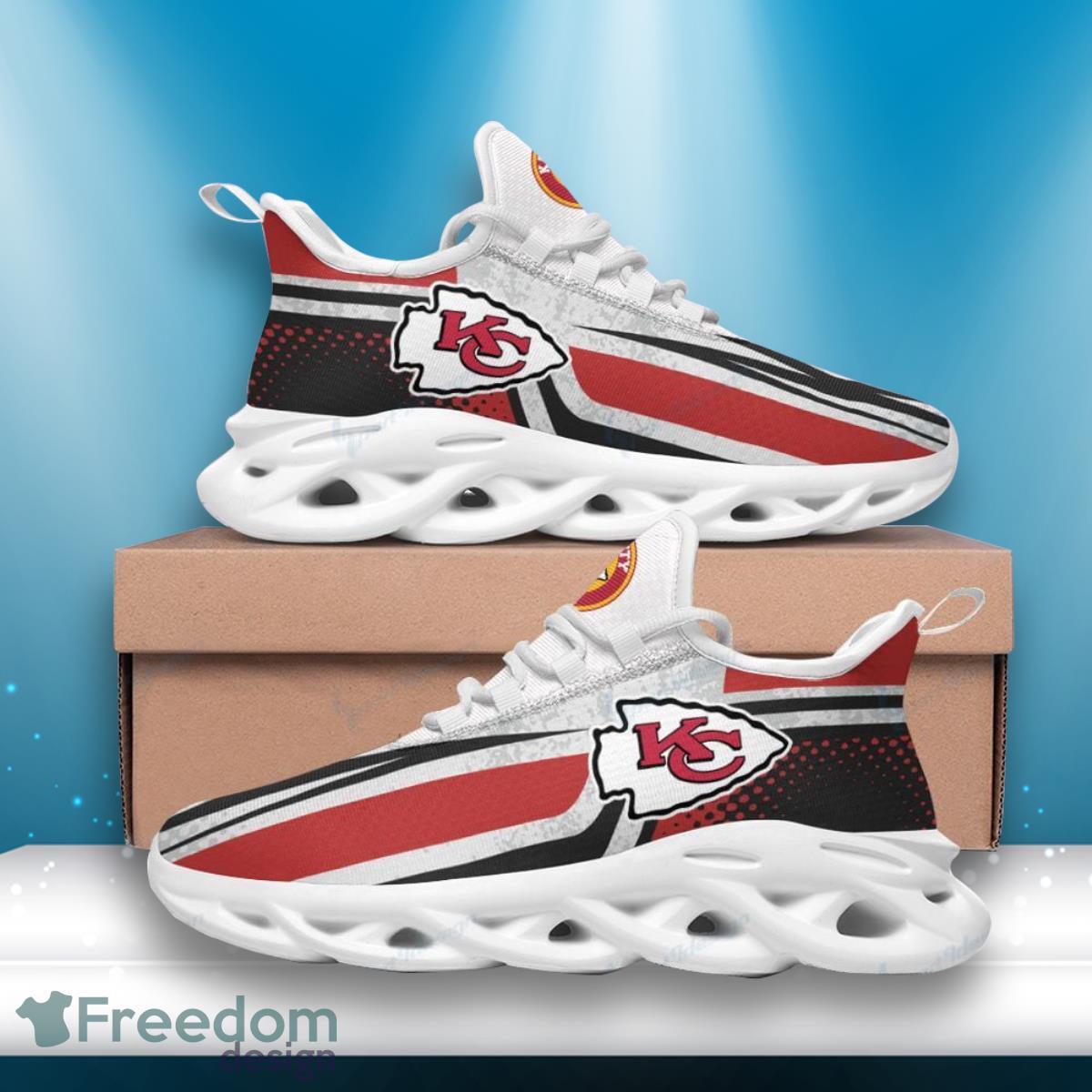 Chiefs Football Team Max Soul Shoes Running Sneakers Great Gift For Fans Product Photo 1